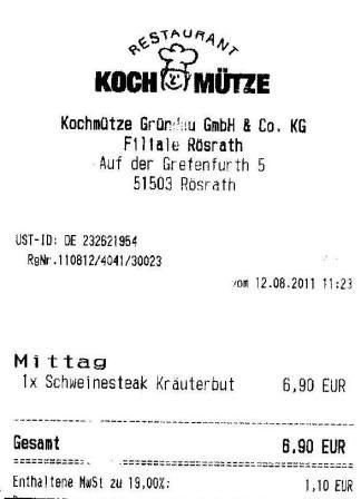 mawg Hffner Kochmtze Restaurant